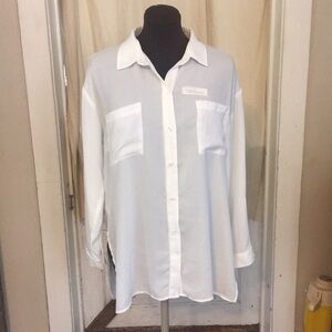 Shinestar Button-Down Blouse